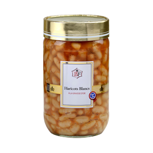 Haricots blancs graisse d'oie 72 cl BF