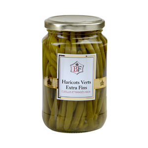 Haricots verts rangés mains madagascar 37cl BF