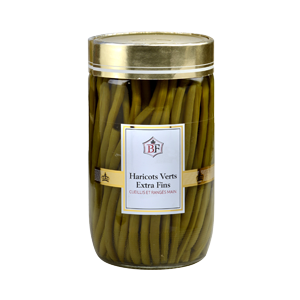 Haricots verts rangés mains madagascar 72cl BF