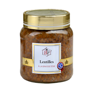 Lentilles graisse d'oie 37 cl BF