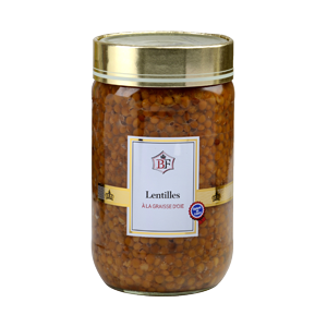 Lentilles graisse d'oie 72 cl BF
